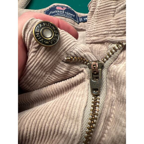 Vineyard vine, tan corduroy, straight leg pants size 14 boys - Picture 4 of 11